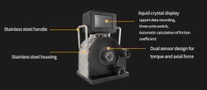 Griezes momenta uzgriežņu atslēgu kalibratora griezes momenta testeris